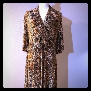 AA Studio Leopard Dress 16P